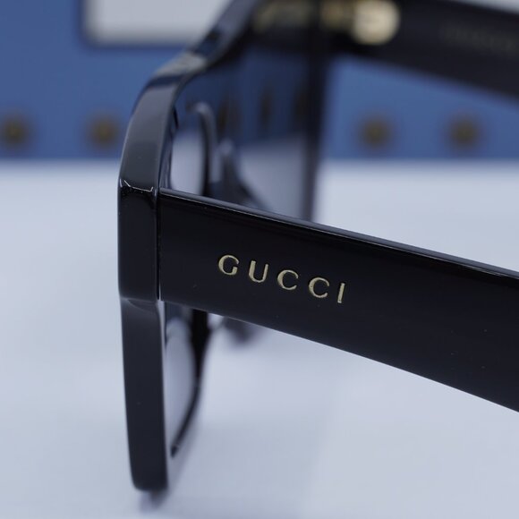 Final Price! Gucci GG0962S 005 Black/Grey Sunglasses - Picture 10 of 12